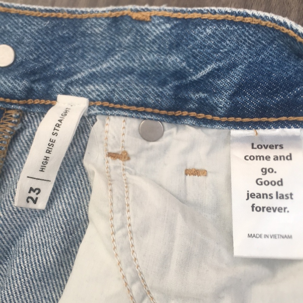 Women’s PacSun Checked Pattern High Rise Denim Jeans - Picture 10 of 12
